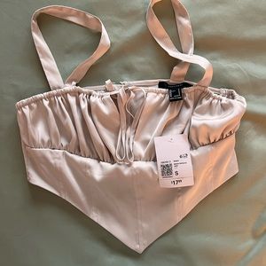 corset type top brand new